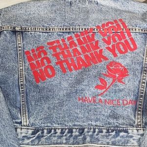 Brand New Graphic Jean Jacket